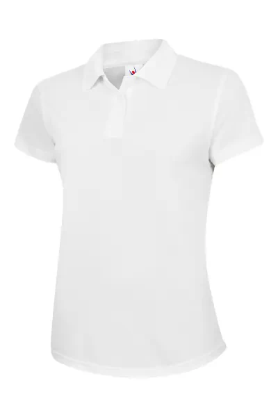 Uneek Ladies Ultra Cool Workwear Poloshirt White