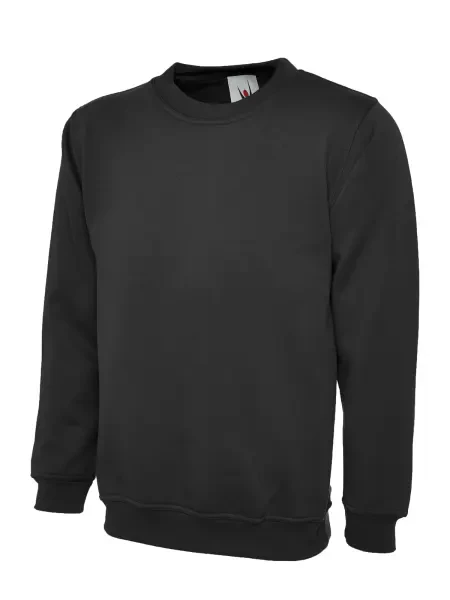 Uneek Heavyweight Sweatshirt Black