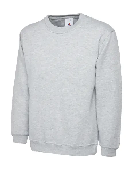 Uneek Olympic Sweatshirt Heather Grey