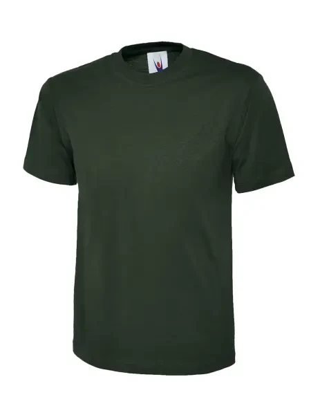 Uneek Classic T-shirt Bottle Green