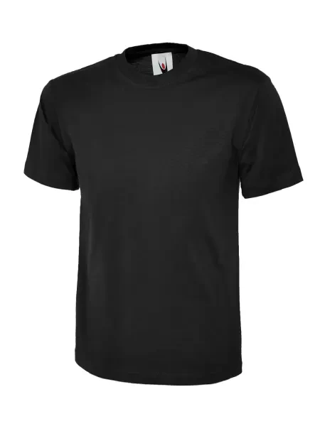 Uneek Classic T-shirt Black