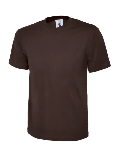 Uneek Classic T-shirt Brown