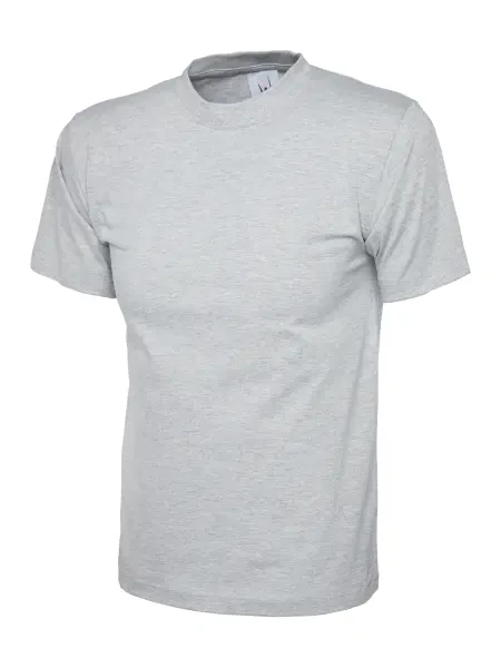 Uneek Classic T-shirt Heather Grey