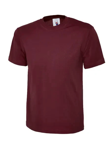 Uneek Classic T-shirt Maroon