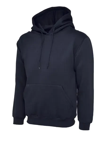 Uneek Classic Hooded Sweatshirt Navy