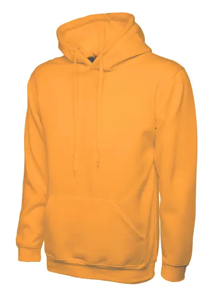 Uneek Classic Hooded Sweatshirt Orange