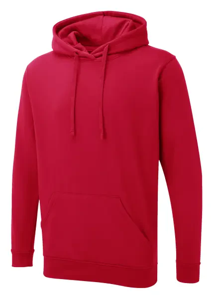 Uneek The Ux Hoodie Red