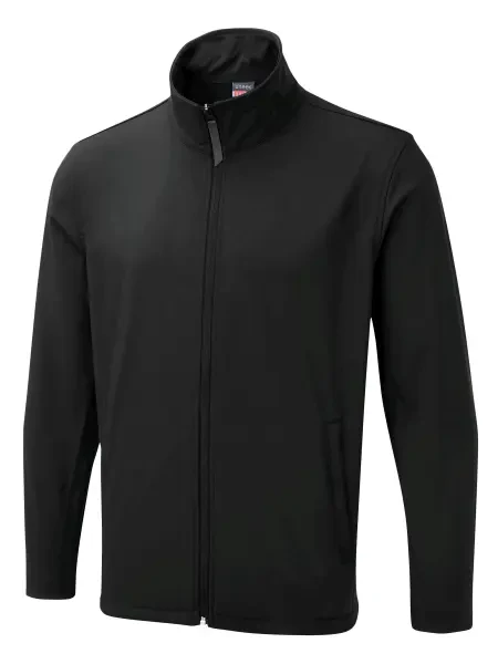 Uneek The Ux Printable Soft Shell Jacket Black