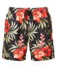 Wombat Men's Swim Shorts Black/Red