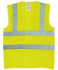 Yoko Flame-Retardant Hi-Vis Sleeveless Waistcoat (HVW100FR) Yellow