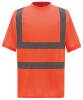 Yoko Hi-Vis Short Sleeve T-Shirt (HVJ410) Black