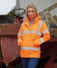 Yoko Women's Hi-Vis Executive Jacket (HVP189) Orange