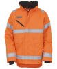 Yoko Hi-Vis Fontaine Storm Jacket (HVP309) Orange