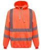 Yoko Hi-Vis Pull-Over Hoodie (HVK05) Orange