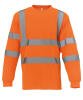 Yoko Hi-Vis Long Sleeve T-Shirt (HVJ420) Orange