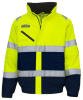 Yoko Hi-Vis Fontaine Flight Jacket (HVP209) Yellow/Navy