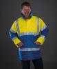 Yoko Hi-Vis Contrast Jacket (HVP303) Yellow/Orange