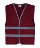 Yoko Hi-Vis Reflective Border Kids Waistcoat (HVW102CH) Maroon