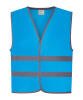 Yoko Hi-Vis Reflective Border Kids Waistcoat (HVW102CH) Sapphire