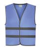 Yoko Hi-Vis Reflective Border Kids Waistcoat (HVW102CH) Sky