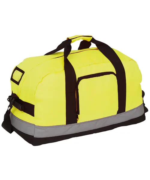 Yoko Hi-Vis Seattle Holdall (YK2518) Yellow