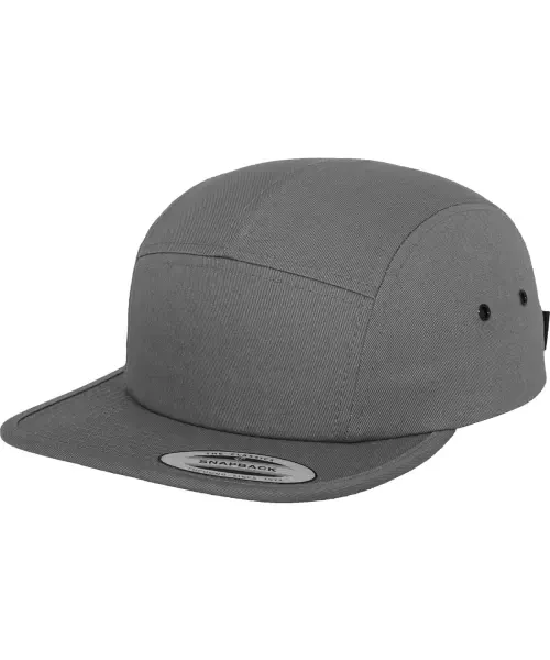 Flexfit by Yupoong Classic 5-Panel Jockey Cap (7005) Dark Grey