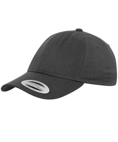 Flexfit by Yupoong Dad Hat Baseball Strap Back (6245CM) Dark Grey