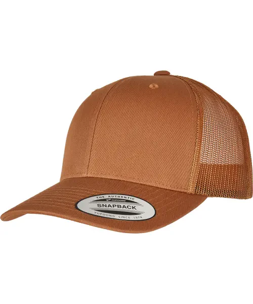 Flexfit by Yupoong Retro Trucker Cap (6606) Caramel