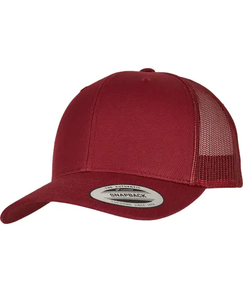 Flexfit by Yupoong Retro Trucker Cap (6606) Cranberry