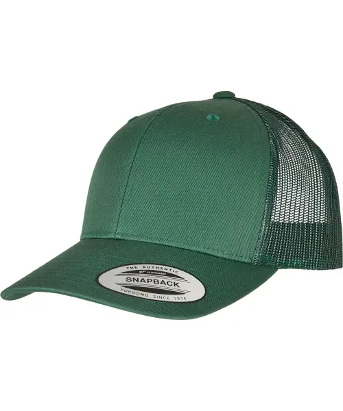 Flexfit by Yupoong Retro Trucker Cap (6606) Evergreen