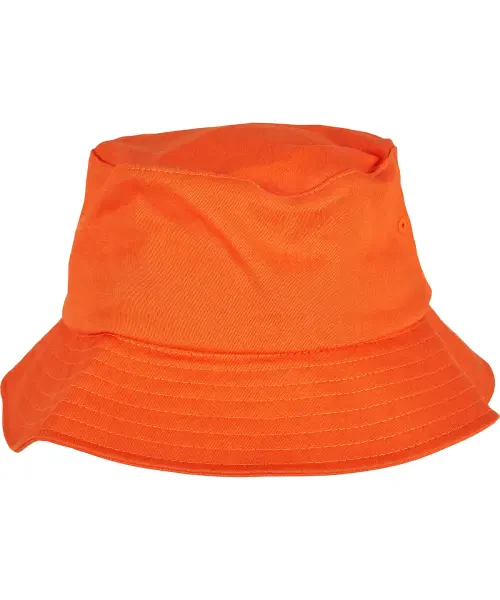 Flexfit by Yupoong Flexfit Cotton Twill Bucket Hat (5003) Orange