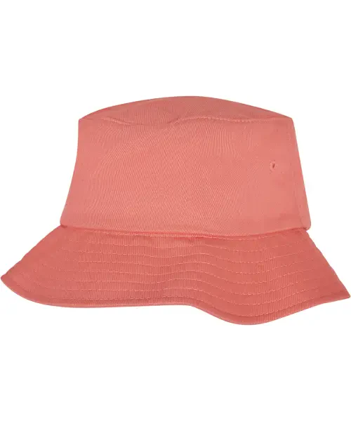 Flexfit by Yupoong Flexfit Cotton Twill Bucket Hat (5003) Spiced Coral