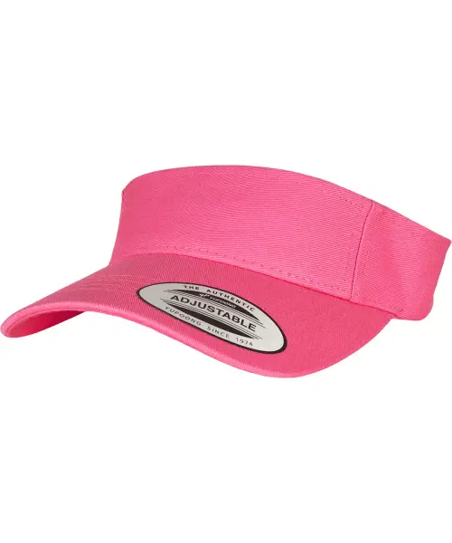 Flexfit by Yupoong Curved Visor Cap (8888) Cosmo Pink