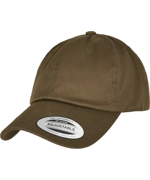 Flexfit by Yupoong Low-Profile Organic Cotton Cap (6245OC) Burnt Olive