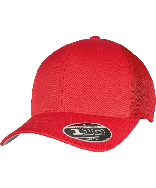 Flexfit by Yupoong 110 Mesh Cap (110M) Red