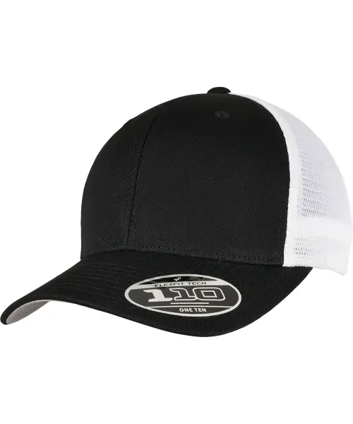 Flexfit by Yupoong 110 Mesh 2-Tone Cap (110MT) Black/White