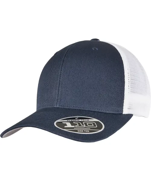 Flexfit by Yupoong 110 Mesh 2-Tone Cap (110MT) Navy/White