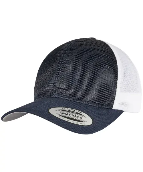 Flexfit by Yupoong 360° Omni-Mesh 2-Tone Cap (6360T) Navy/White