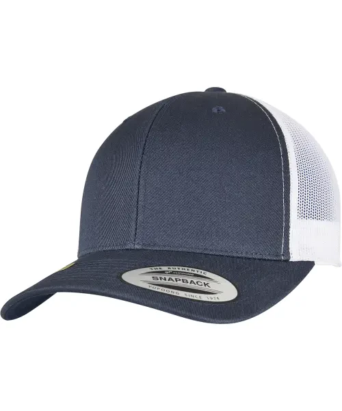 Flexfit by Yupoong YP Classics Recycled Retro Trucker Cap 2-Tone (6606RT) Navy/White