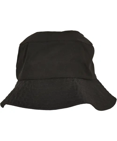 Flexfit by Yupoong Elastic Adjuster Bucket Hat Black