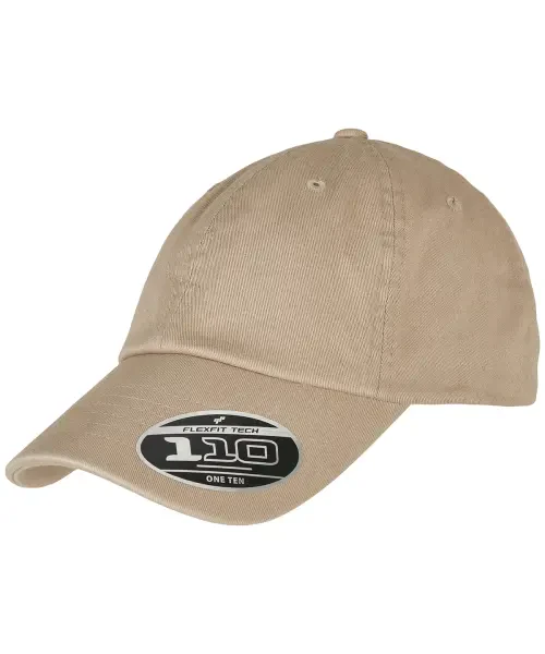 Flexfit by Yupoong Eco Washing 110 Unstructured Alpha Cap Khaki