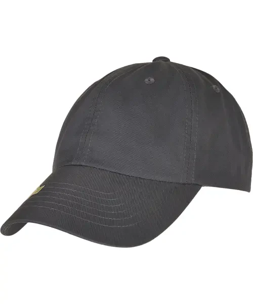 Flexfit by Yupoong Recycled Polyester Dad Cap Light Charcoal