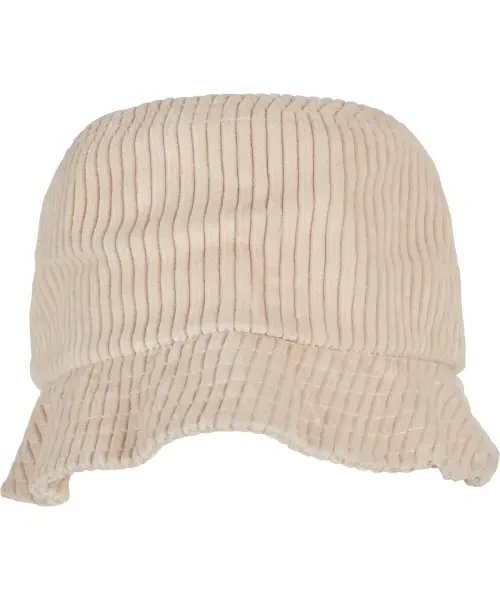 Flexfit by Yupoong Big Corduroy Bucket Hat (5003BC) Off White