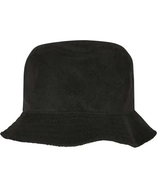 Flexfit by Yupoong Frottee Bucket Hat (5003FB) Black