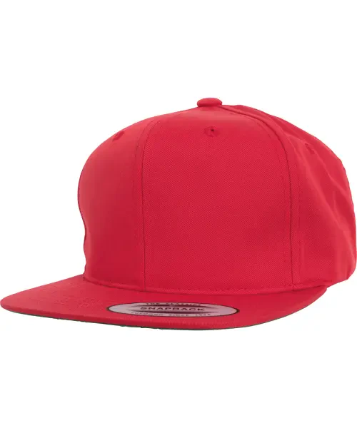 Flexfit by Yupoong Pro-Style Twill Snapback Youth Cap (6308) Red