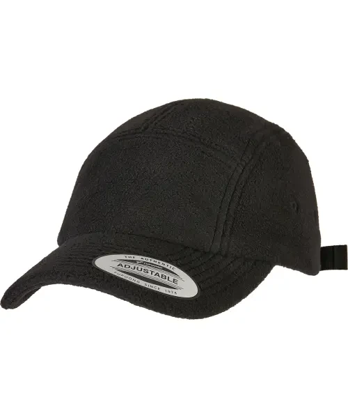 Flexfit by Yupoong Polar Fleece Jockey Cap (7005PF) Black